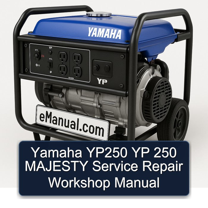 Yamaha YP250 YP 250 MAJESTY Service Repair Workshop Manual