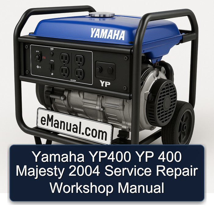 Yamaha YP400 YP 400 Majesty 2004 Service Repair Workshop Manual