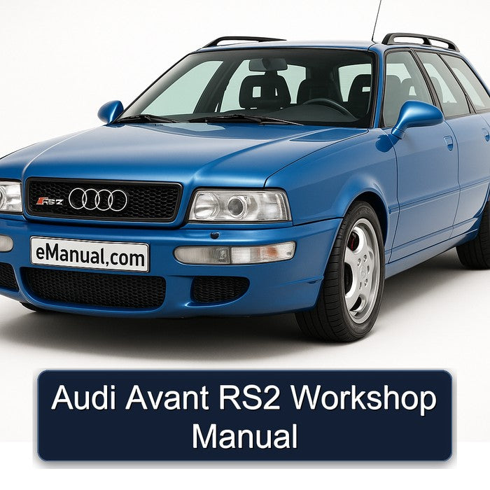 Audi Avant RS2 Workshop Manual