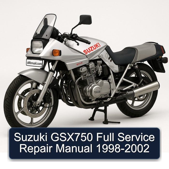 Suzuki GSX750 Full Service Repair Manual 1998-2002