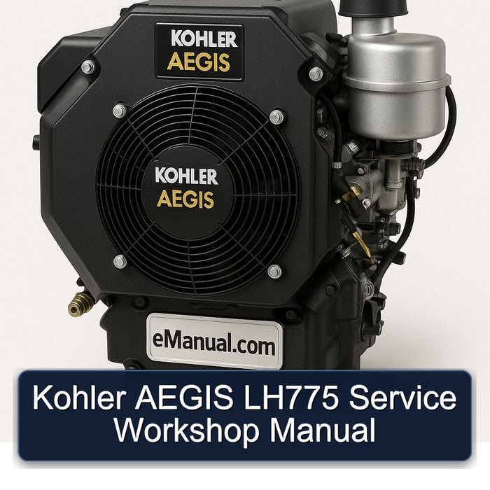 Kohler AEGIS LH775 Service Workshop Manual