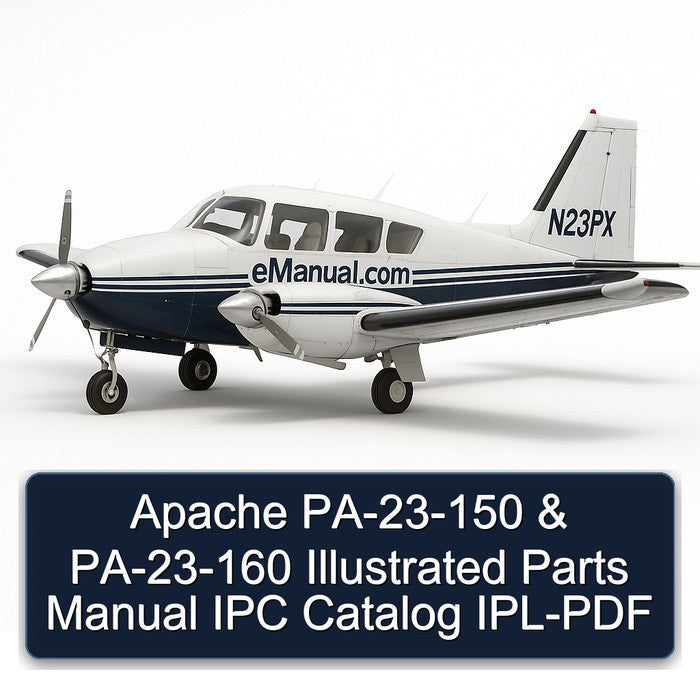 Apache Pa-23-150 Pa-23-160 Illustrated Parts IPC Catalog IPL PDF