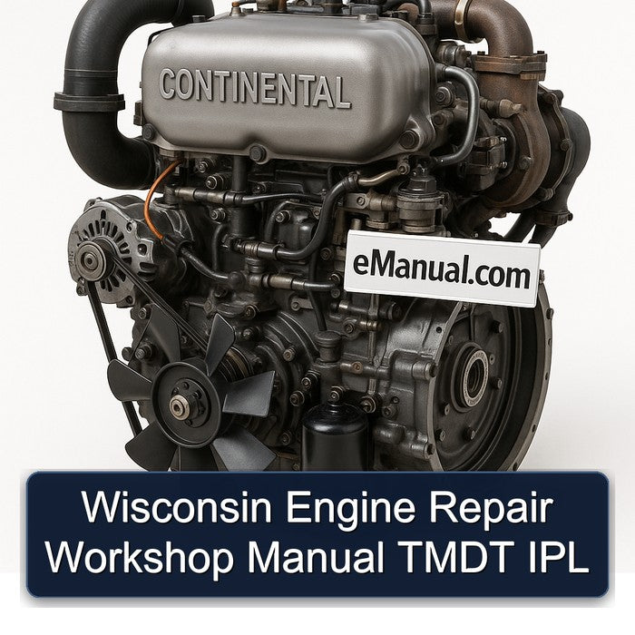 Wisconsin Engine Repair Workshop Manual TMDT IPL