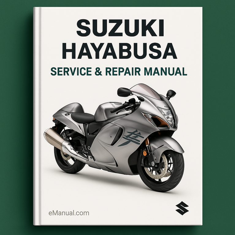 Manual de servicio y reparación de Suzuki Hayabusa