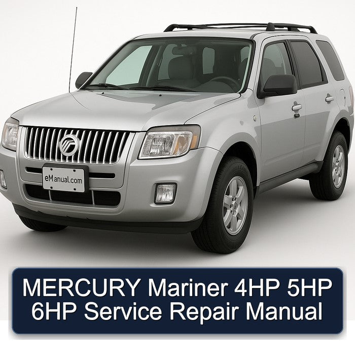 MERCURY Mariner 4HP 5HP 6HP Service Repair Manual