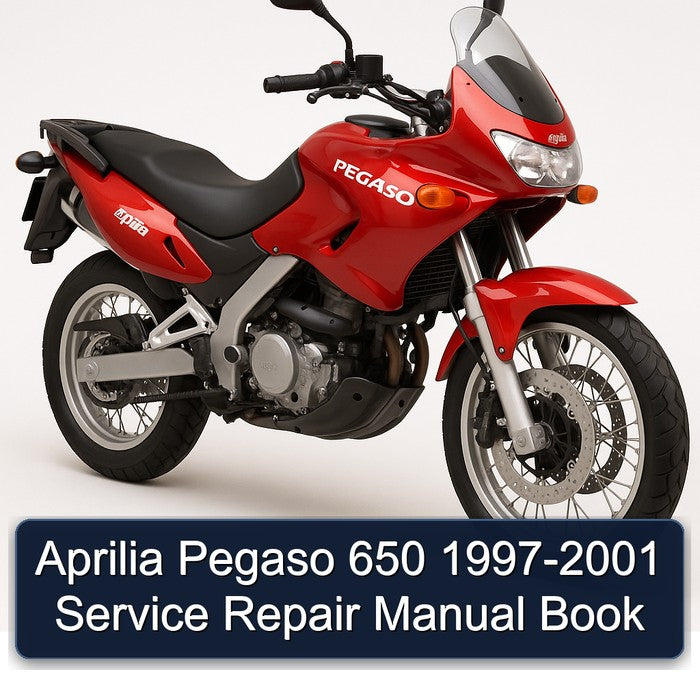 Aprilia Pegaso 650 1997-2001 Service Repair Manual Book