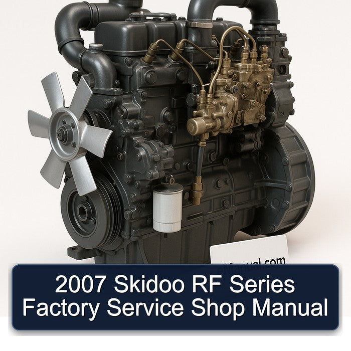2007 Skidoo RF Series Factory Service Shop Manual