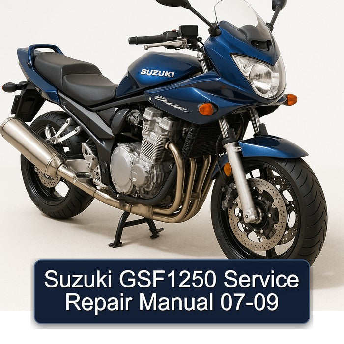 Suzuki GSF1250 Service Repair Manual 07-09