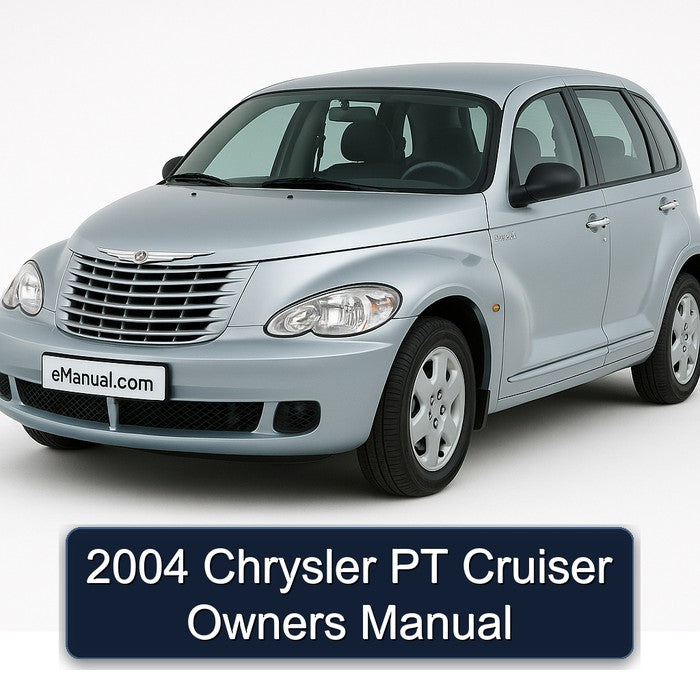 2004 Chrysler PT Cruiser Owners Manual