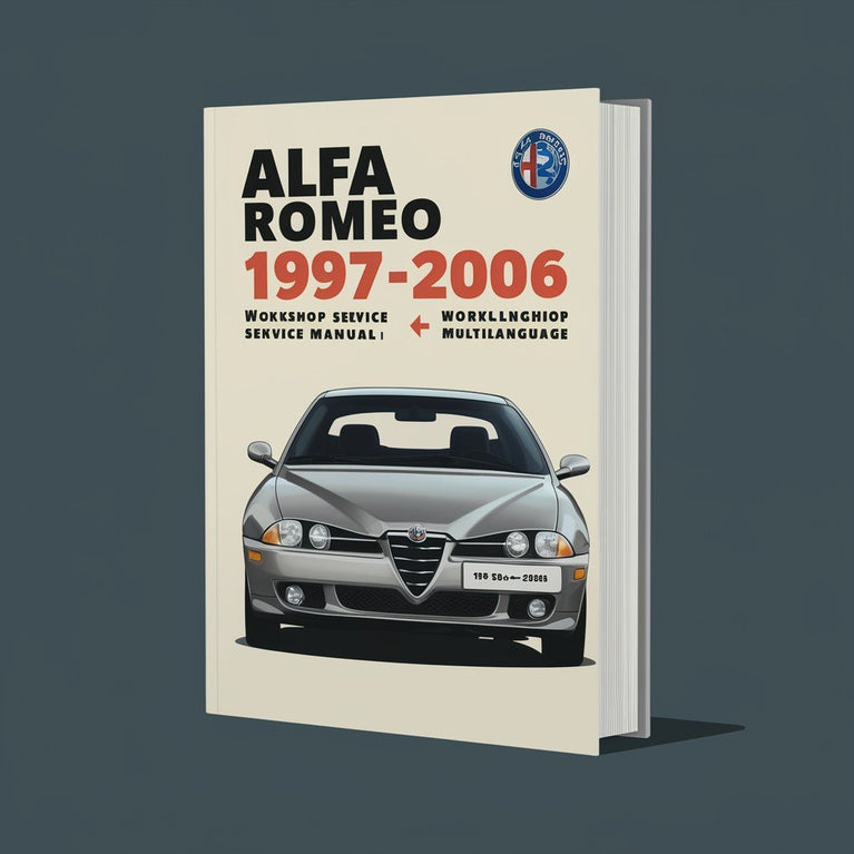 Alfa Romeo 156-1997-2006-Workshop Service Repair Manual-MultiLanguage