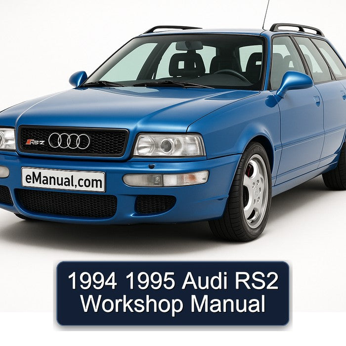 1994 1995 Audi RS2 Workshop Manual