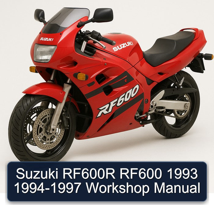 Suzuki RF600R RF600 1993 1994-1997 Workshop Manual