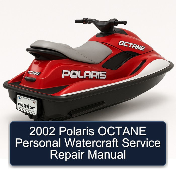 2002 Polaris Octane Personal Watercraft Service Repair Workshop Manual PDF