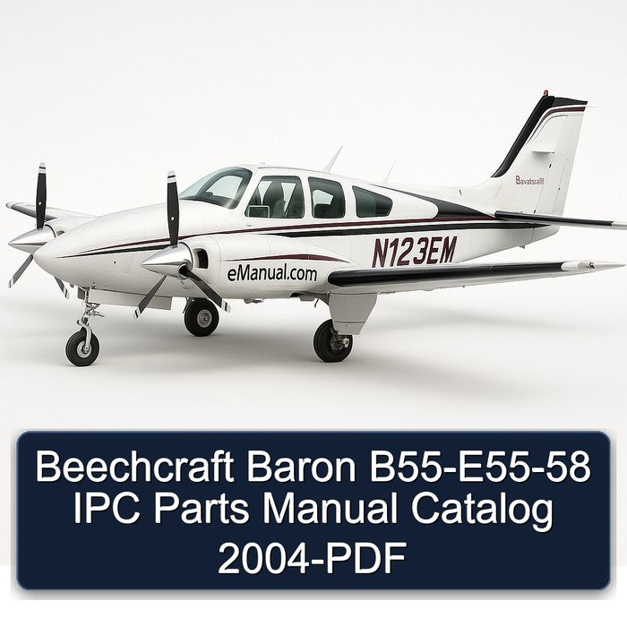 2004 Beechcraft Baron B55-e55-58 IPC Parts Catalog PDF
