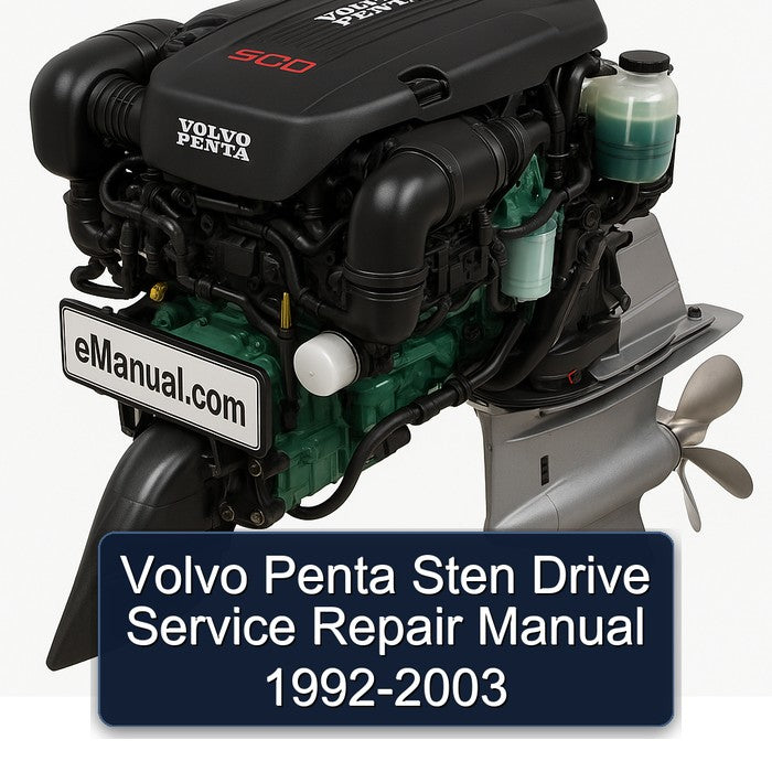 Volvo Penta Sten Drive Service Repair Manual 1992-2003