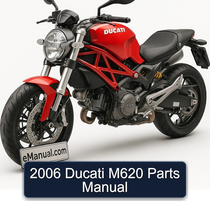 2006 Ducati M620 Parts Manual