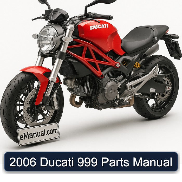 2006 Ducati 999 Parts Manual
