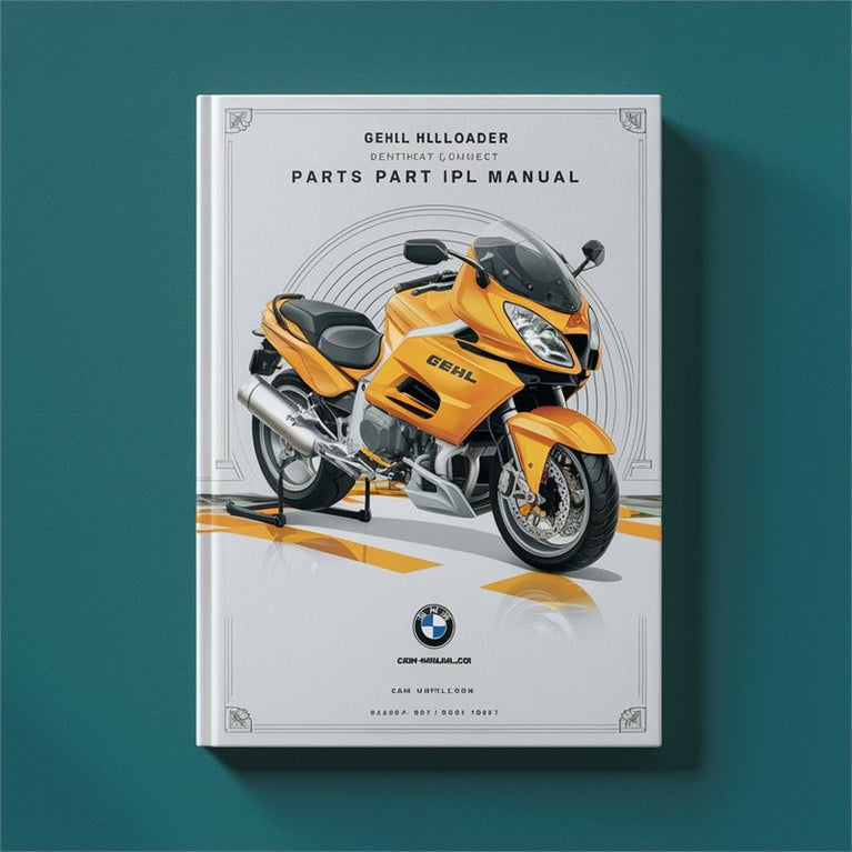 Gehl HL2500A Loader Parts Part IPL Service Repair Workshop Manual PDF