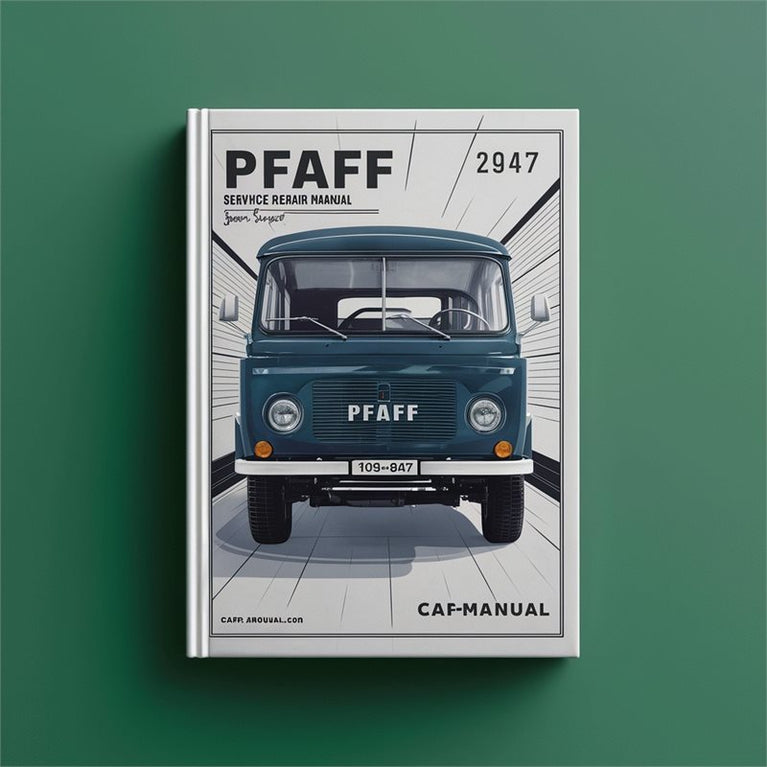PFAFF 905-947 1010 1011 1014 1015 1019 Service Manual PDF