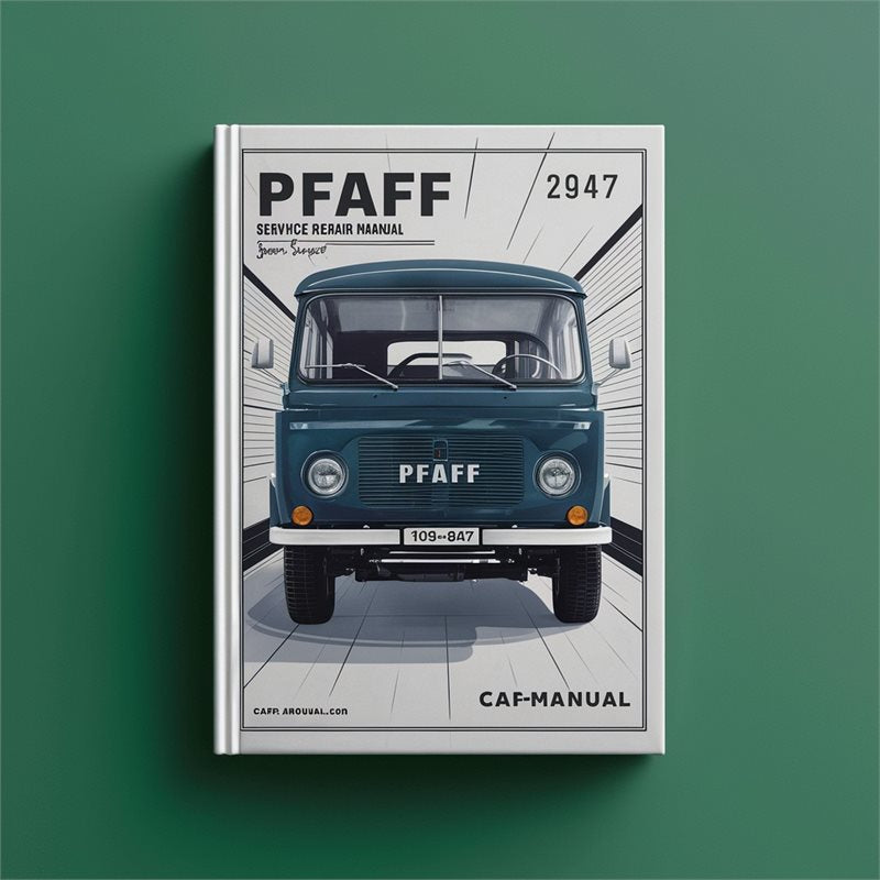 PFAFF 905-947 1010 1011 1014 1015 1019 Service Manual PDF