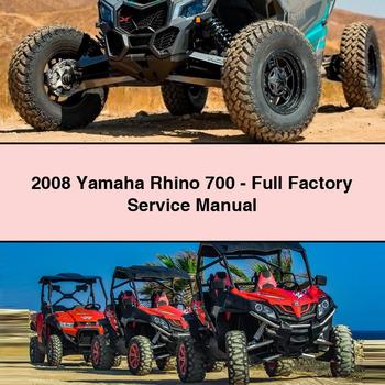 2008 Yamaha Rhino 700-Full Factory Service Repair Manual