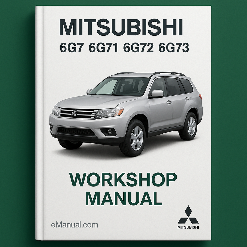 Mitsubushi 6G7 6G71 6G72 6G73 Engine Workshop Manual