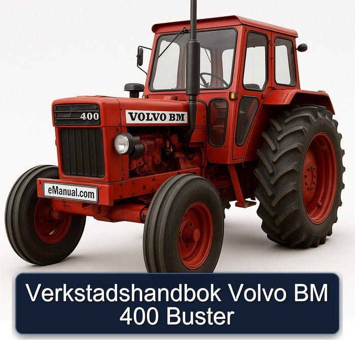 Verkstadshandbok Volvo BM 400 Buster