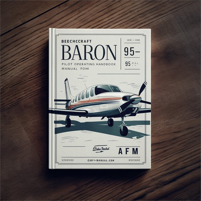 Beechcraft Baron 95-B55 Pilot Operating Handbook Manual POH AFM - PDF
