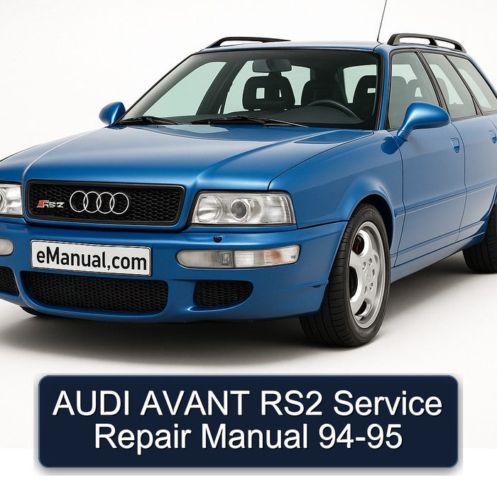 AUDI AVANT RS2 Service Repair Manual 94-95
