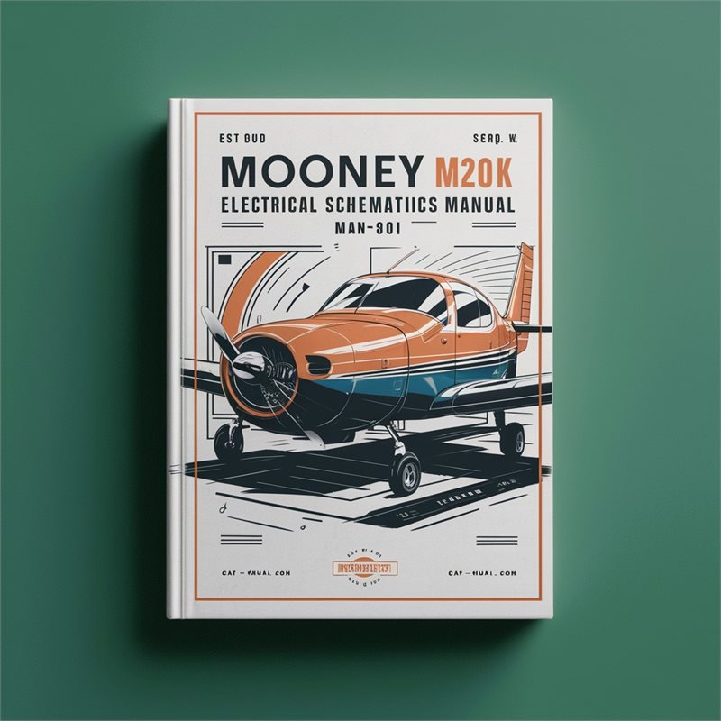 Mooney M20K Electrical Schematics Manual MAN501 M20-K M-20K - PDF