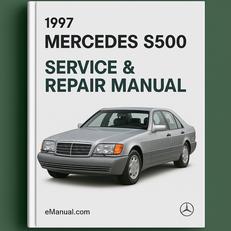 1997 Mercedes S500 Service Repair Manual 97