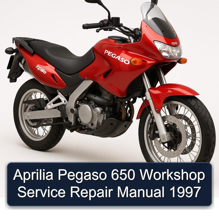 Aprilia Pegaso 650 Workshop Service Repair Manual 1997