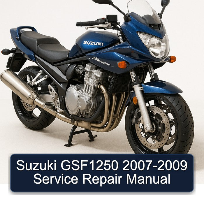 Suzuki GSF1250 2007-2009 Service Repair Manual