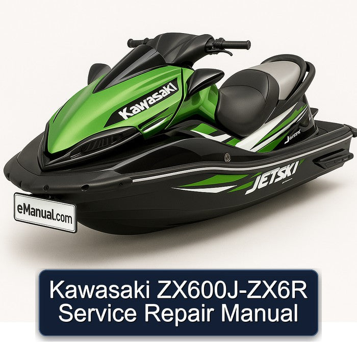 Kawasaki ZX600J-ZX6R Service Repair Manual