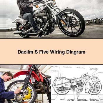 Diagrama de cableado del Daelim S Five