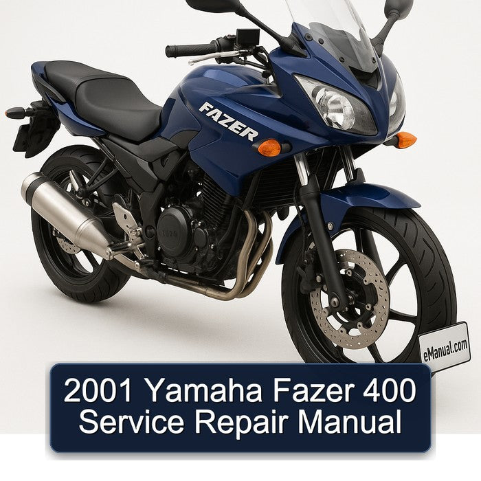 2001 Yamaha Fazer 400 Service Repair Manual