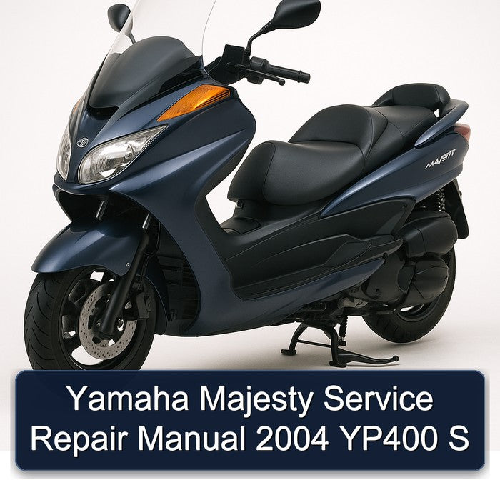 Yamaha Majesty Service Repair Manual 2004 YP400 S