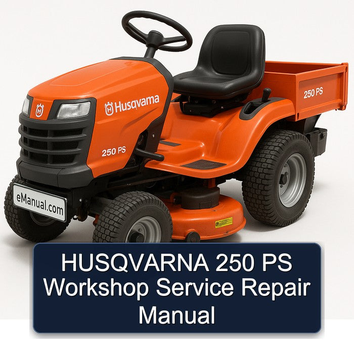 HUSQVARNA 250 PS Workshop Service Repair Manual