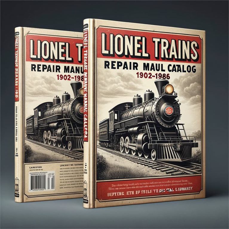 LIONEL TRAINS Repair Manual Catalog 1902-1986 PDF