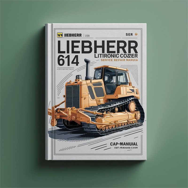 Liebherr LR 614 Litronic Crawler Dozer Service Repair Workshop Manual PDF