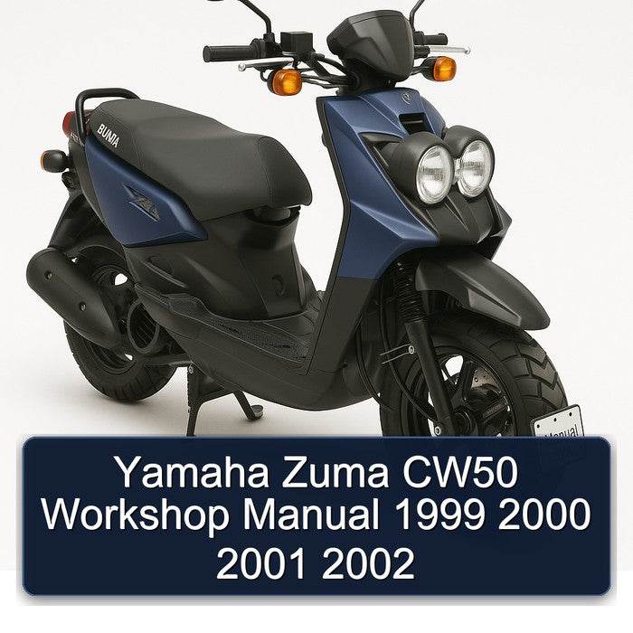 Yamaha Zuma CW50 Workshop Manual 1999 2000 2001 2002