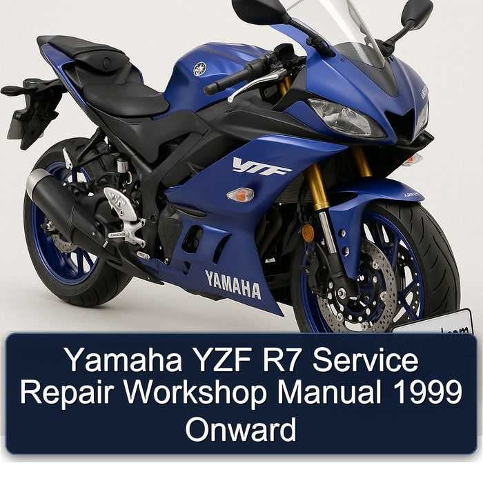 Yamaha YZF R7 Service Repair Workshop Manual 1999 Onward