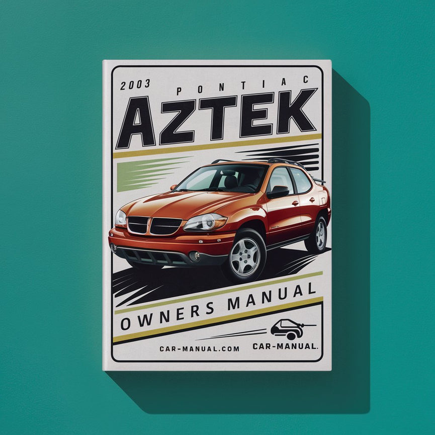 Manual del propietario del Pontiac Aztek 2003