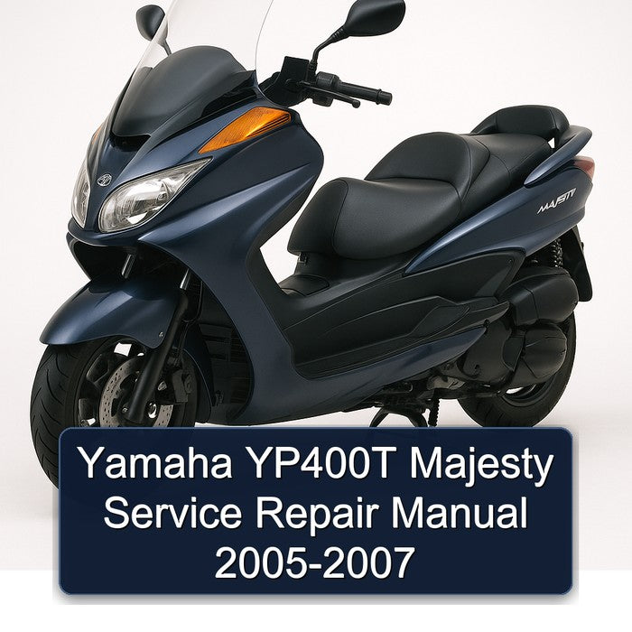 Yamaha YP400T Majesty Service Repair Manual 2005-2007