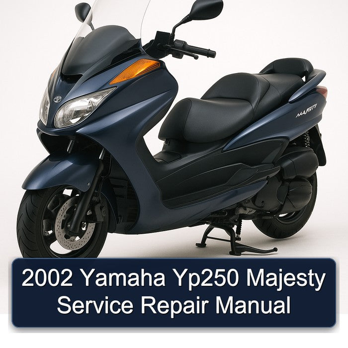 2002 Yamaha Yp250 Majesty Service Repair Manual