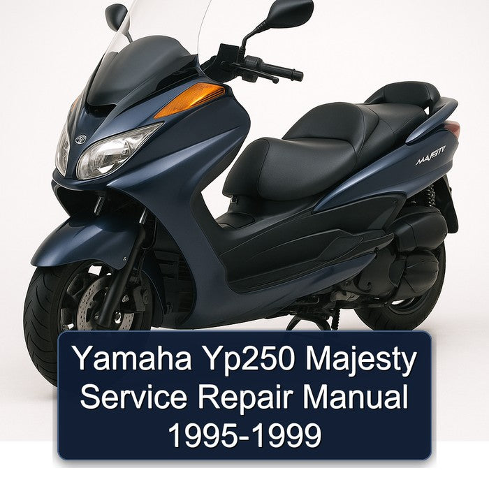 Yamaha Yp250 Majesty Service Repair Manual 1995-1999