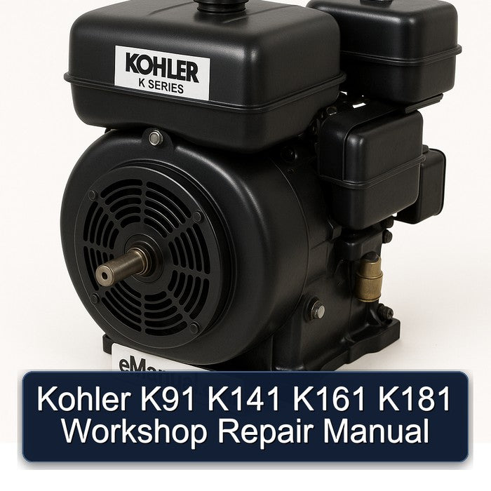 Kohler K91 K141 K161 K181 Workshop Repair Manual