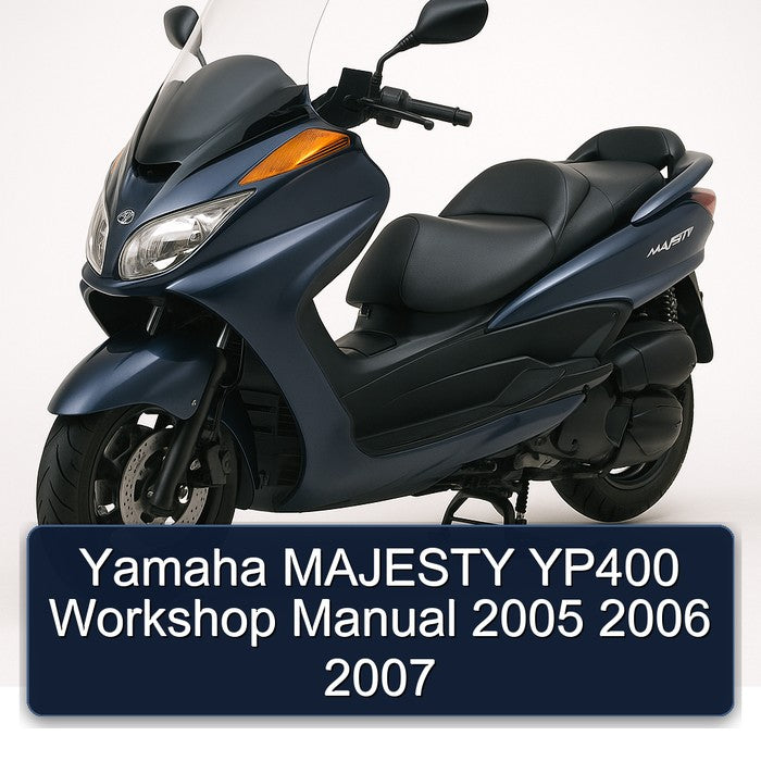 Yamaha MAJESTY YP400 Workshop Manual 2005 2006 2007
