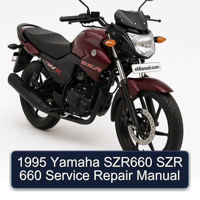 1995 Yamaha SZR660 SZR 660 Service Repair Manual