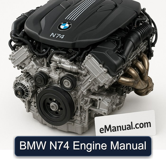 BMW N74 Engine Manual